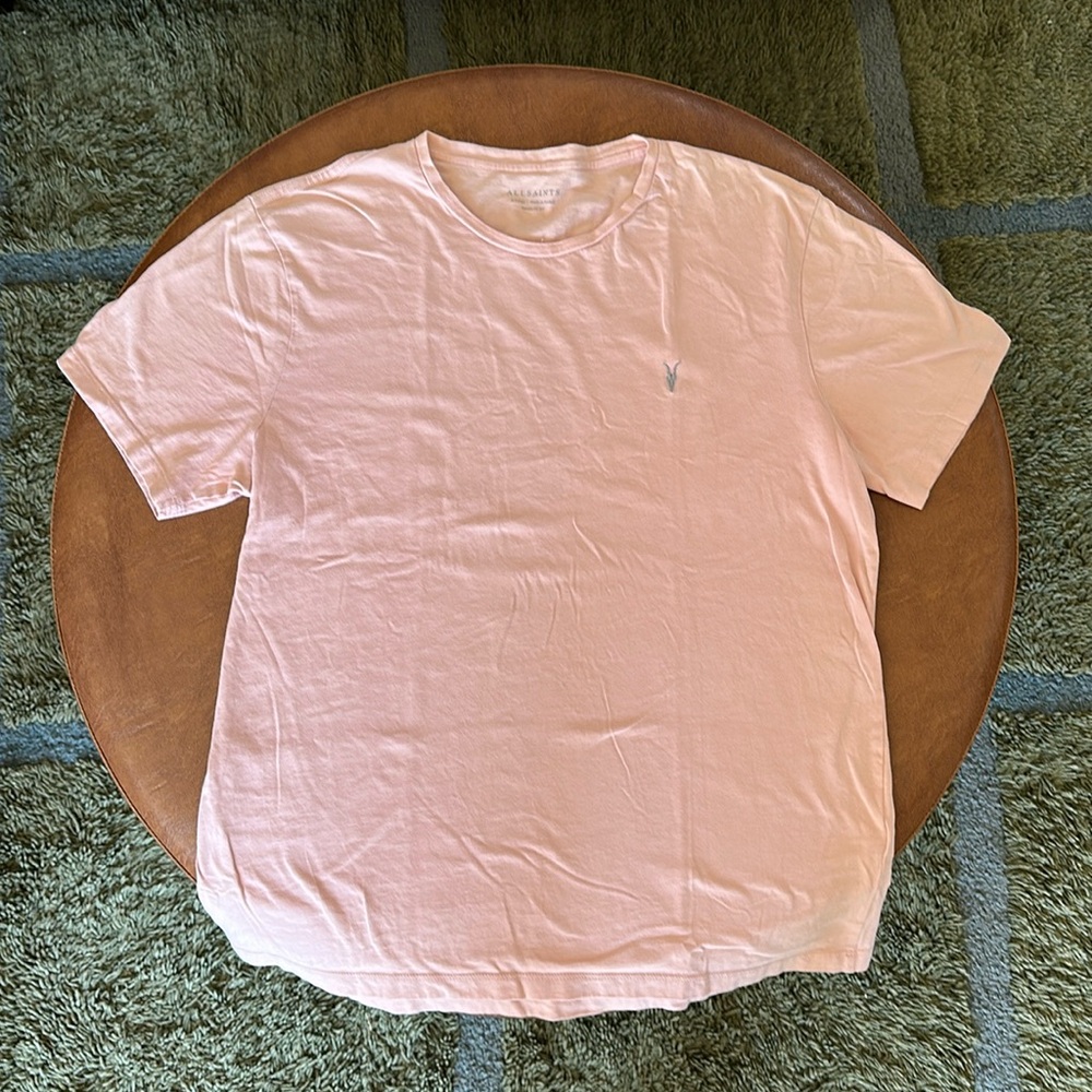 All Saints XL 100% cotton fitted tee